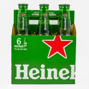 Heineken 6 bottle (6 x 12 oz Bottle)