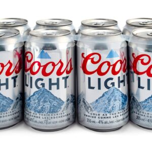 Coors Light 8 can (8 x 12 oz Can)